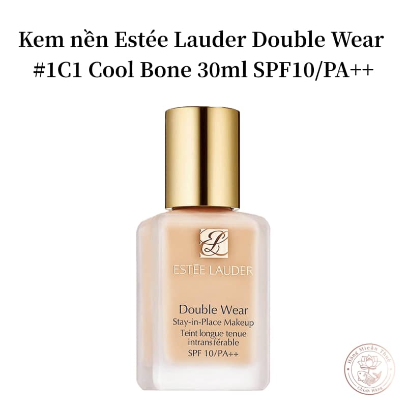 Kem nền Estée Lauder Double Wear #1C1 Cool Bone 30ml SPF10/PA++ #YLDS13#